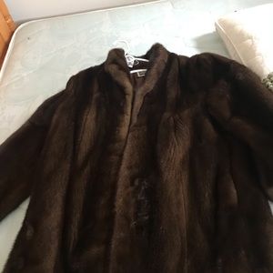 Saga mink coat 3/4 length